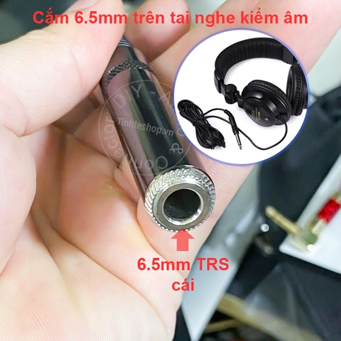 XLR 4 pin sang 6.5mm chuyển âm thanh cho DAC AMP Topping L70 HIFIMAN EF400 Fiio K9 SMSL DO400