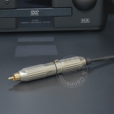 Jack canon sang AV đực DIY 2 chiếc - RCA male to XLR male adapter