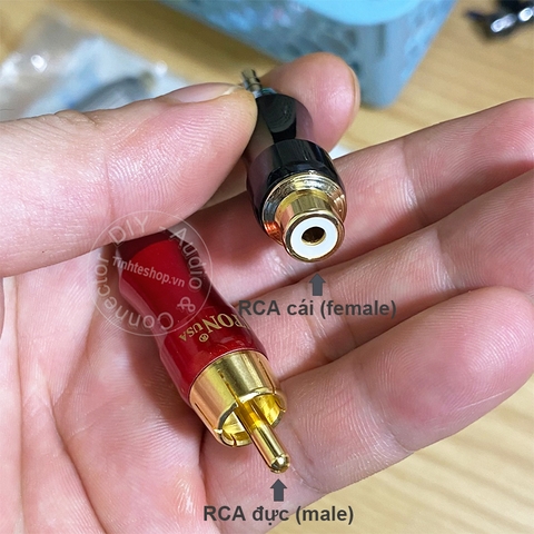 Jack 3.5 sang AV cái chuyển âm thanh mono hoặc S/PDIF cho DAC AMP iBasso Chord Mojo