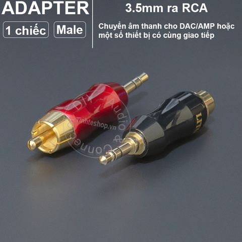 Jack 3.5 sang AV cái chuyển âm thanh mono hoặc S/PDIF cho DAC AMP iBasso Chord Mojo