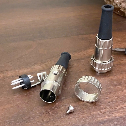 Đầu DIN5 180 độ khóa ren cho âm ly Naim NAC 332 Naim Audio Nait 5Si Naim NDX