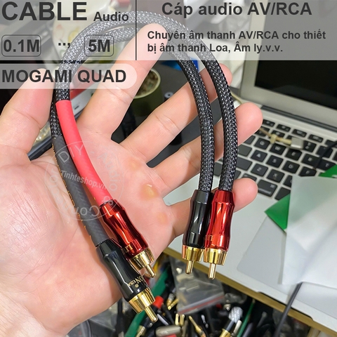 Cáp bông sen MOGAMI NEGLEX quad 2534 âm thanh hiệu suất cao