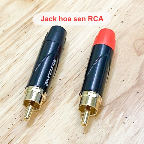 Rắc AV hàn sửa dây âm thanh cho Loa Âm ly - RCA audio cable connector