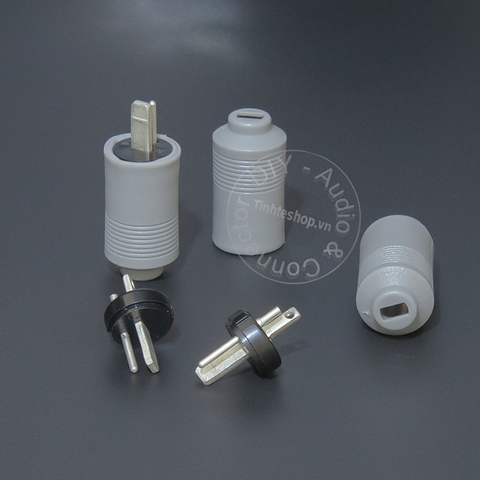 Jack loa Châu Âu DIN2 - 2 pin speaker plug