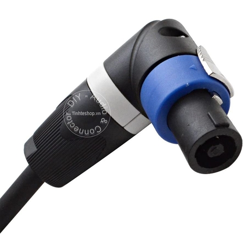 Jack cắm loa speakon cong vuông góc 1 chiếc - 4 Pole Right Angle Speakon