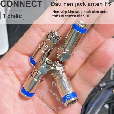 Đầu bấm cáp anten TV F5 1 chiếc