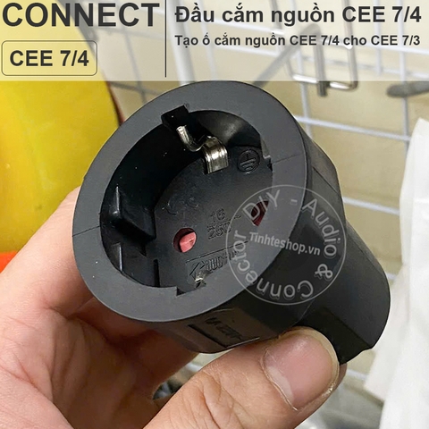 Jack nguồn cổng cái CEE 7/4 16A 250V