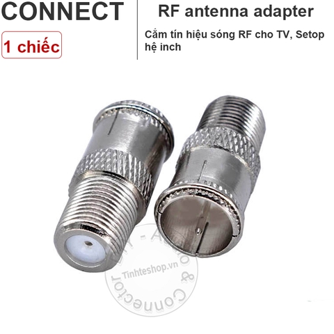Jack cắm F5 sang RF TV hệ inch 1 chiếc