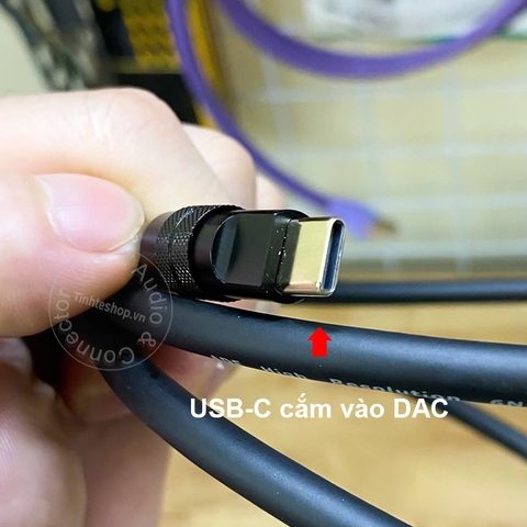 Cáp từ iPhone sang USB C chơi nhạc cho DAC AMP - Lightning to USB Type C Audio Cable for Digital Audio Decoder or Portable Amplifier