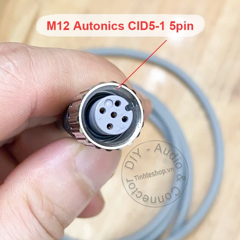 Cáp kết nối M12 XS2F-D521-GG0-A OMRON - Photoelectric proximity sensor accessories