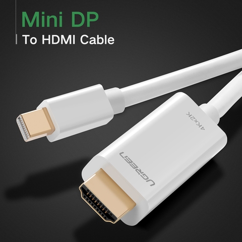 Cáp Mini displayport ra HDMI 4K Ugreen MD101 - Thunderbolt 2 to HDMI cable 4K@30Hz