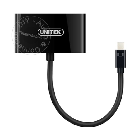 Cáp chuyển Mini Displayport sang HDMI VGA 20Cm Unitek Y-6328