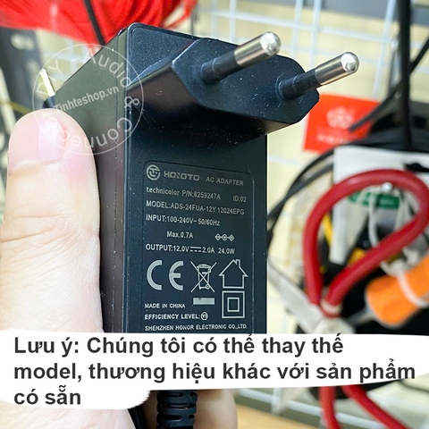 Nguồn adapter 12V 2A cổng USB C
