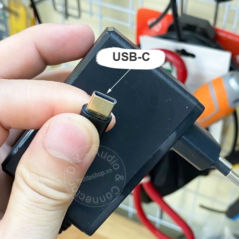 Nguồn adapter 12V 2A cổng USB C