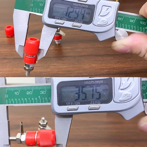 Ổ cắm bắp chuố đen đỏ 4mm 1 chiếc - Industrial banana plug