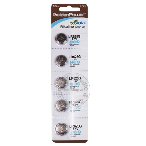 Pin alkaline LR625G EPX625G V625 625 LR9 GoldenPower 1 viên