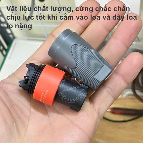 Giắc nối cắm loa công suất cao - Speakon audio jack for high power speakers