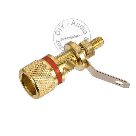 Cọc loa cắm Bắp chuối Mỏ chim Càng cua - Audio jack on the enclosure of the Speaker or Multi-Plug Amplifier