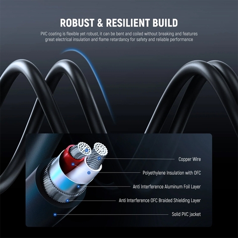 Dây XLR sang RJ45 DMX cho đèn led tube light Godox RGB - 3 Pin DMX XLR Male to RJ45 Female Cable for TL60 TL90C TL120C