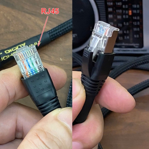 Cáp RJ45 sang mini DIN 9 pin cho Bose Lifestyle 18, 28, 35, 38 và 48 - Compatible Audio Link Cable - 8-Pin DIN to RJ-45 for Connector to Bose Lifestyle Series