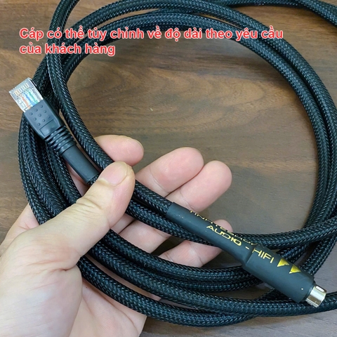 Cáp RJ45 sang mini DIN 9 pin cho Bose Lifestyle 18, 28, 35, 38 và 48 - Compatible Audio Link Cable - 8-Pin DIN to RJ-45 for Connector to Bose Lifestyle Series