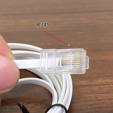 Cáp RJ9 RJ22 RJ10 sang RJ45 cho dòng tai nghe DW SD hoặc 1 số loại điện thoại để bàn
