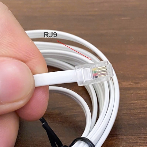 Cáp RJ9 RJ22 RJ10 sang RJ45 cho dòng tai nghe DW SD hoặc 1 số loại điện thoại để bàn