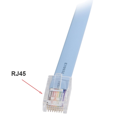 Combo bộ USB sang RJ45 lập trình điều khiển cho router switch Cisco Aruba TP-LINK