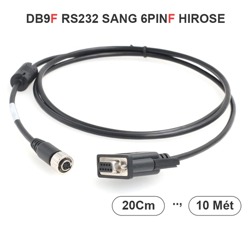 Hirose 6 Pin Female to DB9 RS232 Data Transfer Cable for Top-con ES OS PS Sokkia SX CX DX Series Total Stations