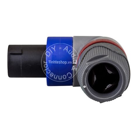 Giắc loa speakon cong bẻ góc 4pin Jiasound 302C-R 1 chiếc - 4 Pole Right Angle Speakon