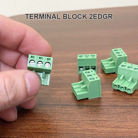 Phích cắm 3 chân đấu nối cho PCB - Terminal block KF2EDGP-5.08-3P