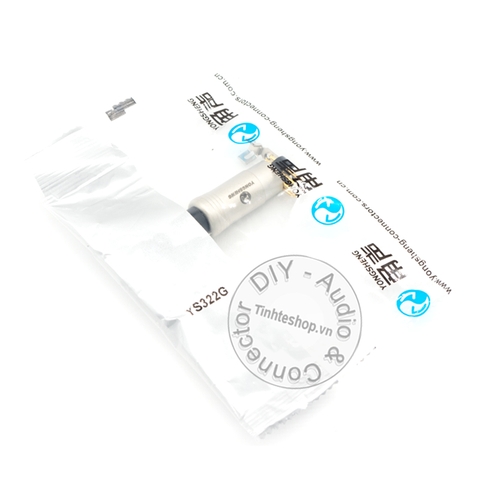 Đầu MIDI DIN 5pin nhân đồng mạ vàng 24K YongSheng YS322G - MIDI DIN 5pin male connector