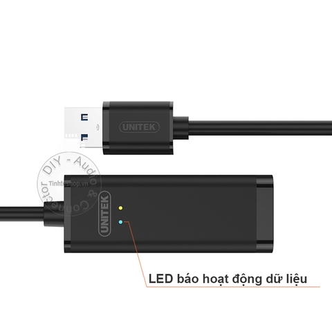 USB 3.0 sang LAN gigabit Unitek Y-3470BK - USB to RJ45 adapter gigabit
