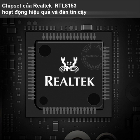 USB 3.0 sang LAN gigabit Unitek Y-3470BK - USB to RJ45 adapter gigabit