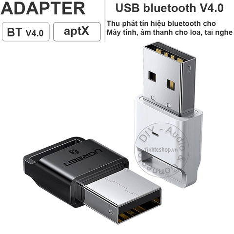 USB bluetooth 4.0 aptX Ugreen US192 - USB bluetooth 4.0 receiver adapter