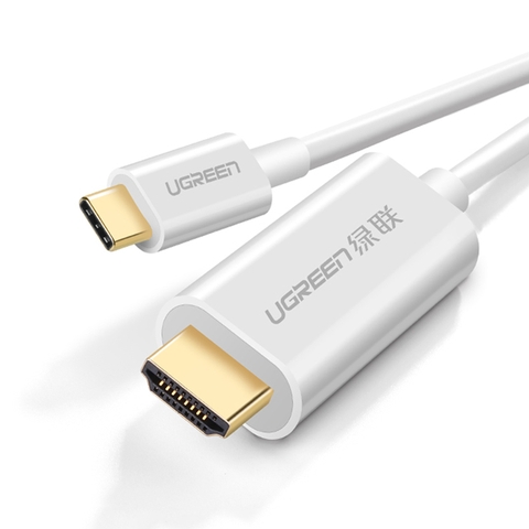 USB C ra HDMI 4K 30Hz 1.5 mét Ugreen MM121 30841 - Thunderbolt 3 to HDMI 4K@30Hz