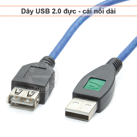 Dây USB kéo dài Chuột Bàn phím Máy in - USB 2.0 male to female extension cable