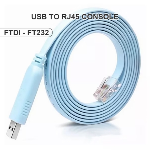 Dây cáp cấu hình Cisco USB TO RJ45 chip FTDI FT232