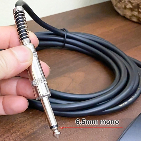 Dây thu âm từ Đàn ghita  Đàn organ Mixer Nhạc cụ vào Máy tính - Convert USB to 6.5mm audio recording to your computer.
