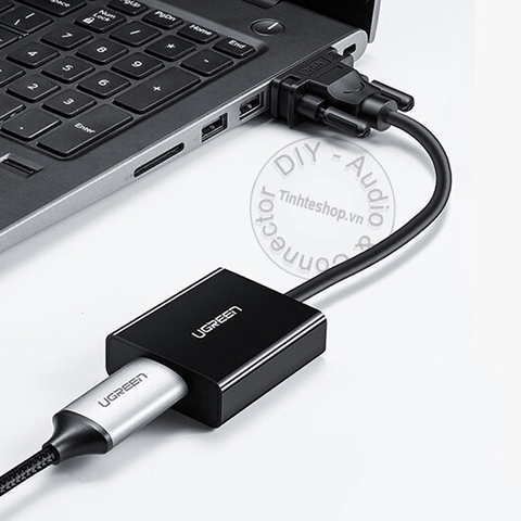 VGA sang HDMI full HD1080P 25Cm Ugreen CM269 60814 - VGA to HDMI converter