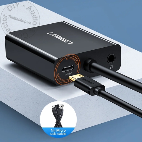 VGA sang HDMI full HD1080P 25Cm Ugreen CM269 60814 - VGA to HDMI converter