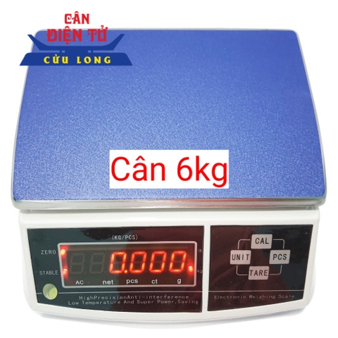 CÂN TRONG LƯỢNG 6KG X 0.2G-0.5G