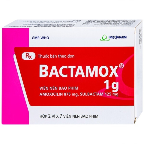 Bactamox 1g H/14v