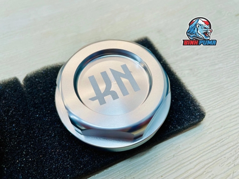 Nắp xăng KN màu bạc