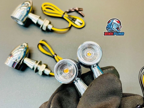 Bộ xi nhan led PG-1 màu xi