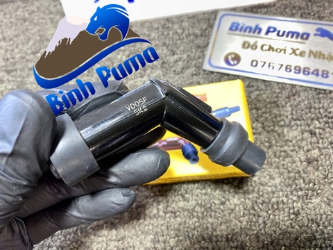 Chụp NGK Đen 120• Ngắn