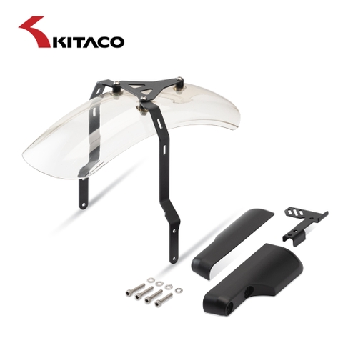 DÈ CHẮN BÙN TRƯỚC KITACO MÀU TRONG SUỐT CHO DAX125