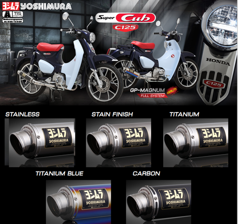Pô Yoshimura GP - Magnum cho Cub 125
