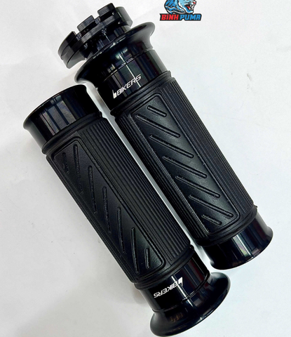 Bộ bao tay có ống ga Bikers màu đen