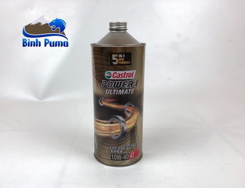 NHỚT CASTROL POWER1 ULTIMATE(10W40) JAPAN CHO XE SỐ 4 THÌ